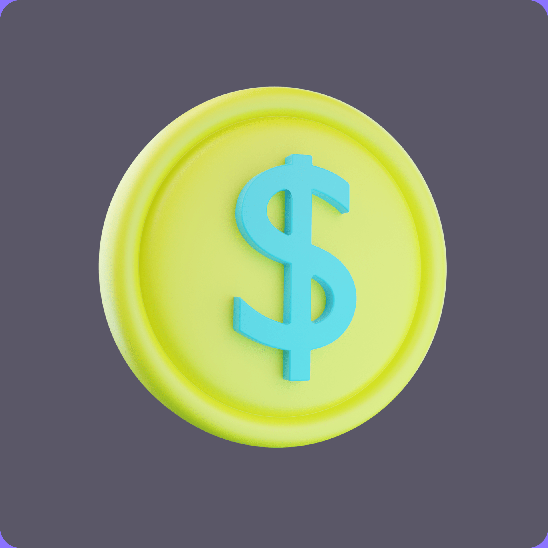 dollar-coin-3d-illustration