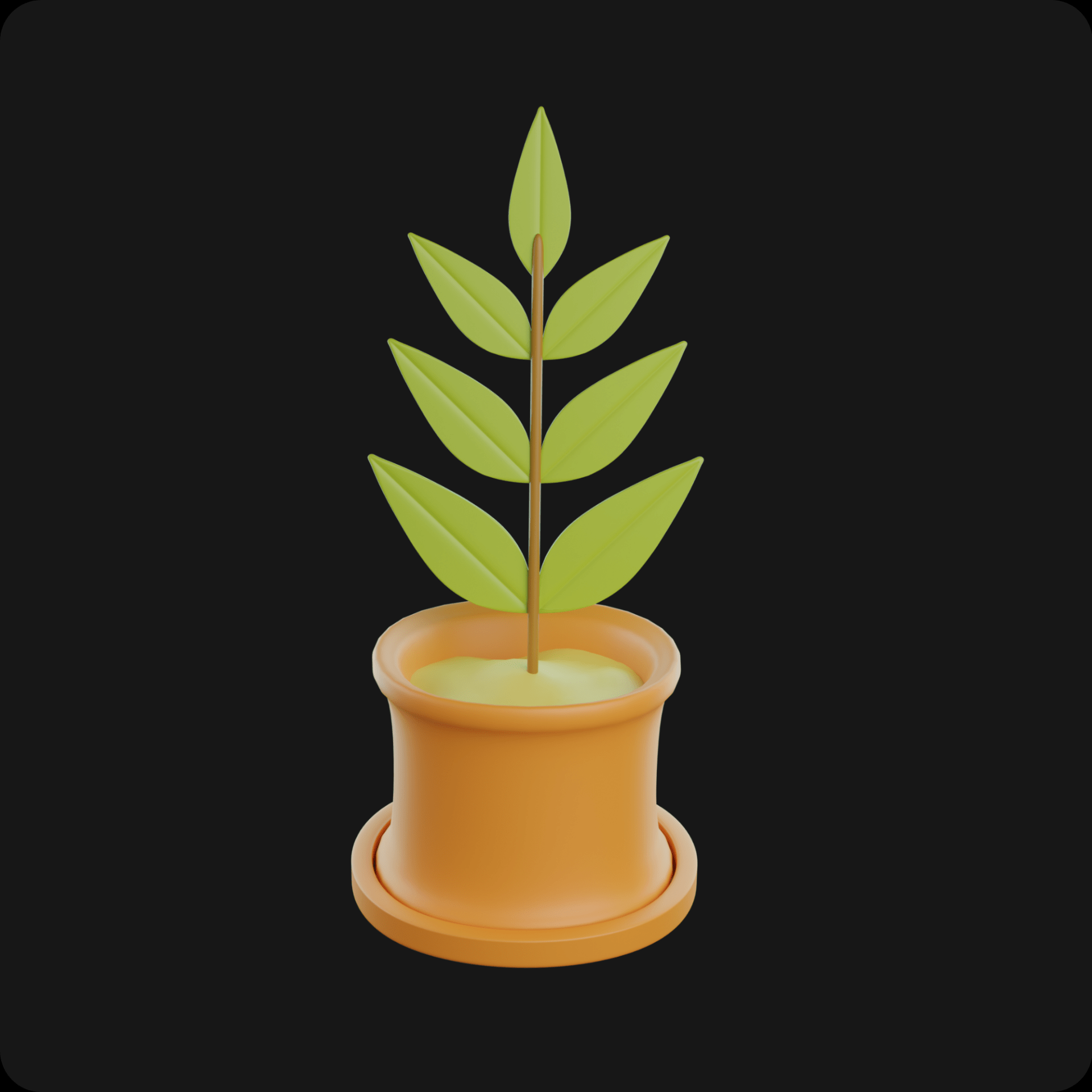plant-pot-3d-illustration