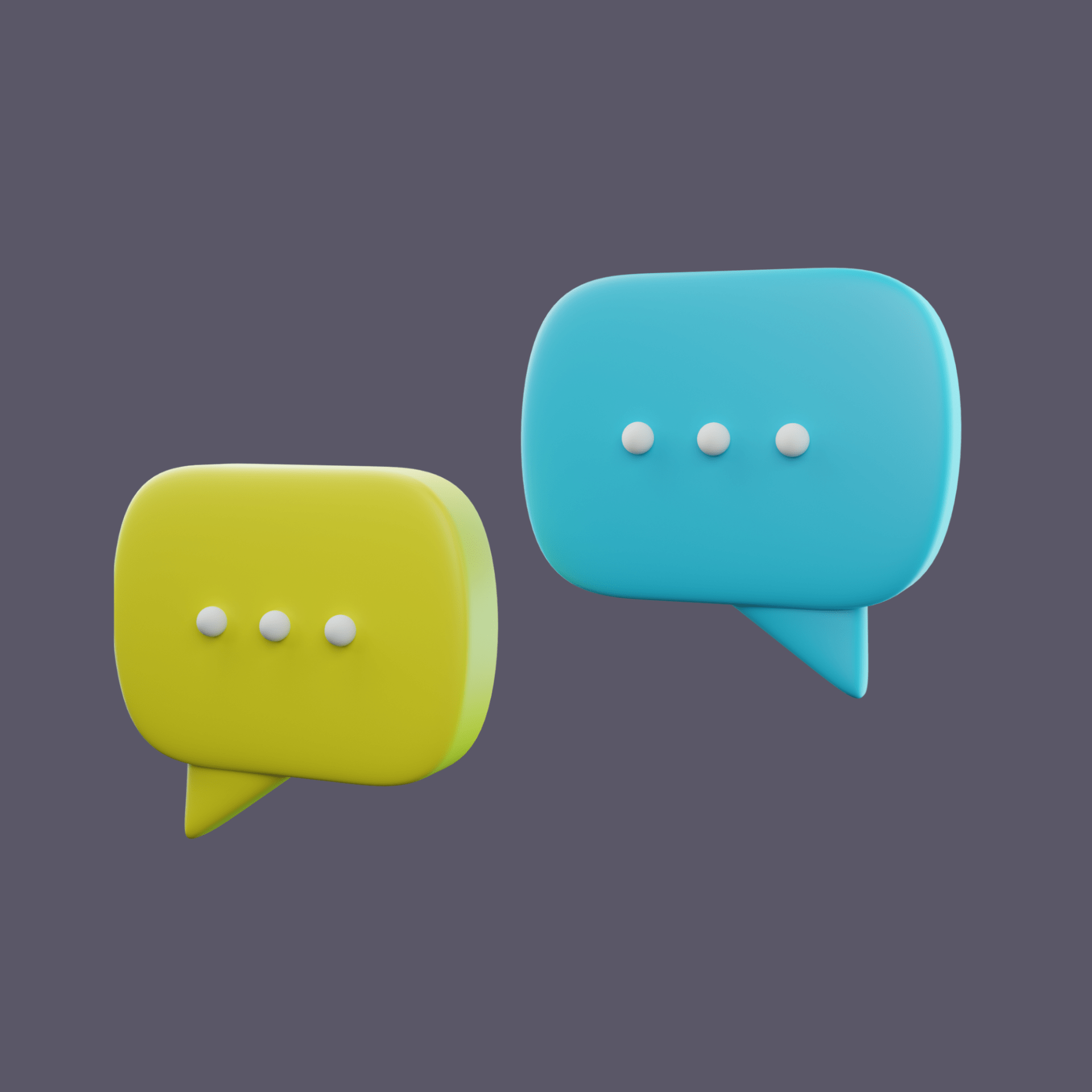 chatting-message-bubble-3d-illustration