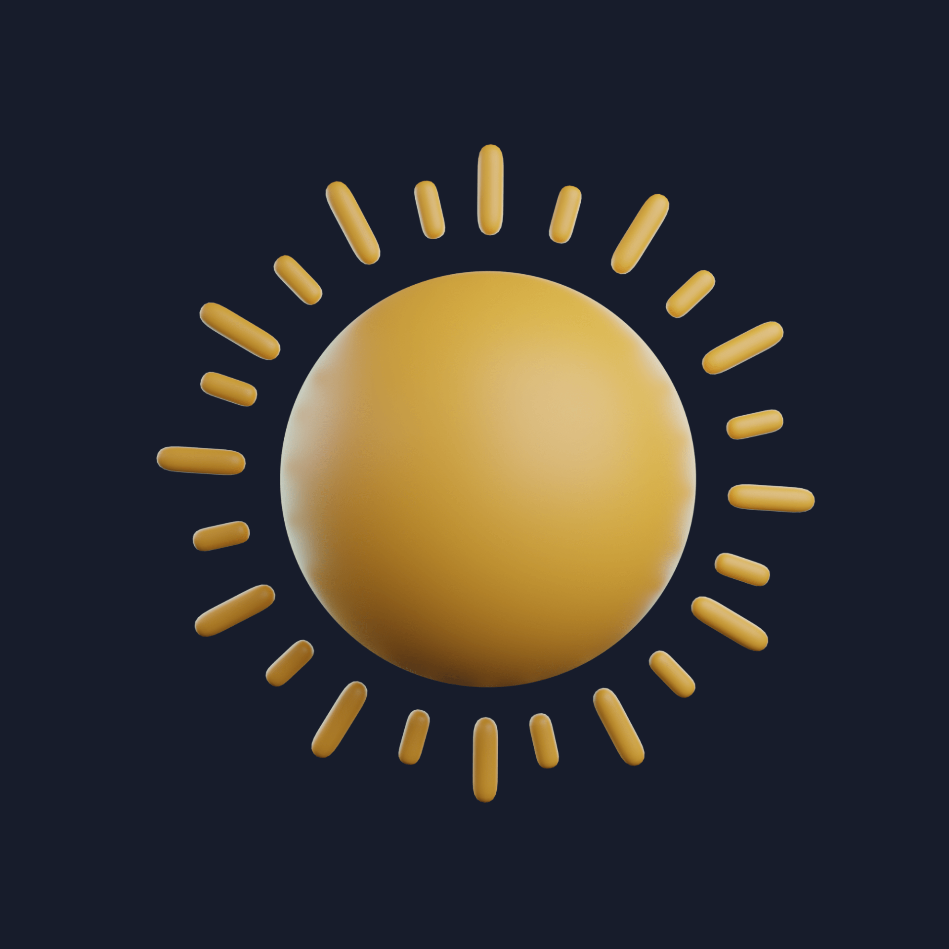 sun-3d-illustration