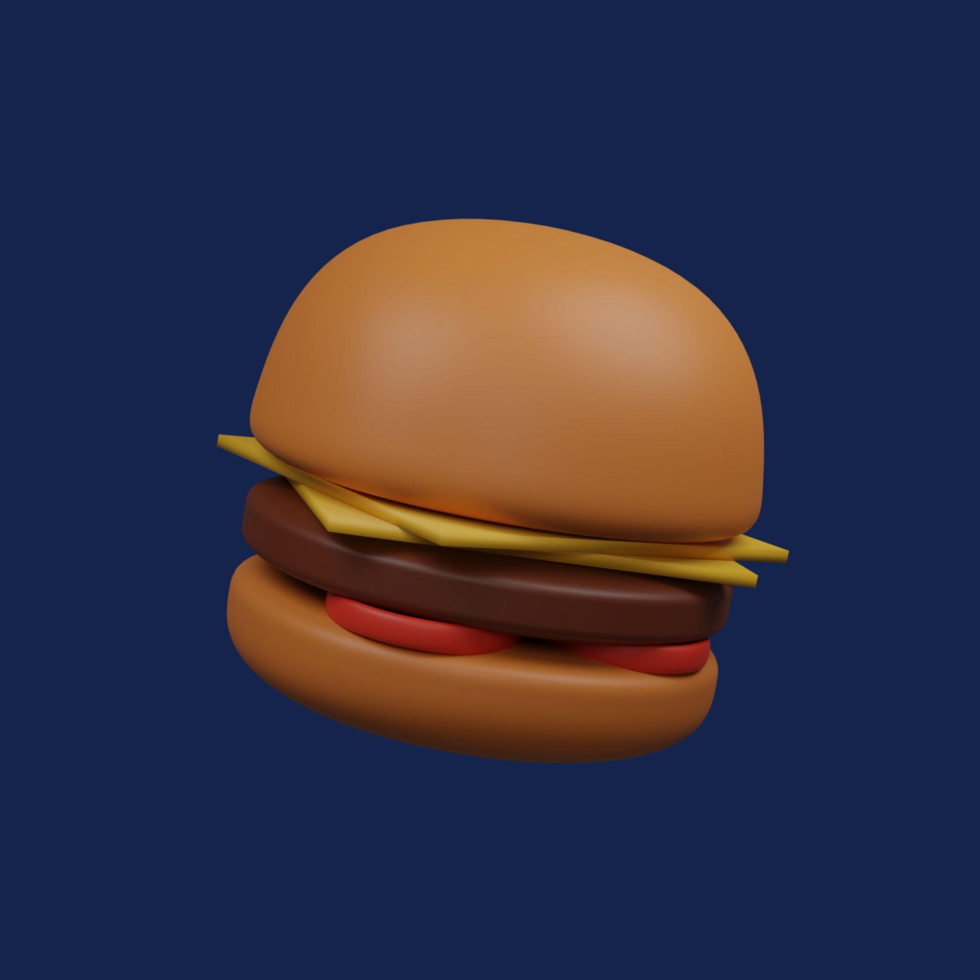 burger-fast-food-3d-object