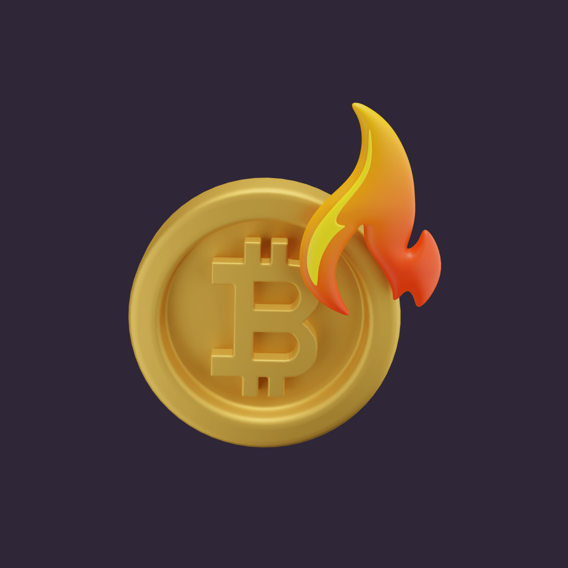 bitcoin-with-fire