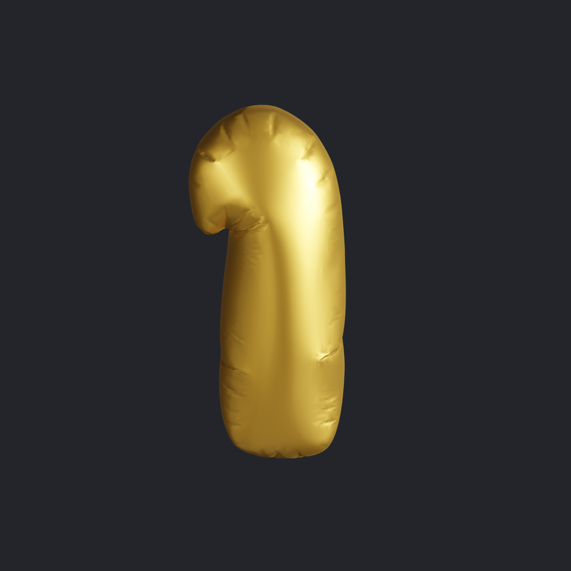 golden-party-balloon-number-1
