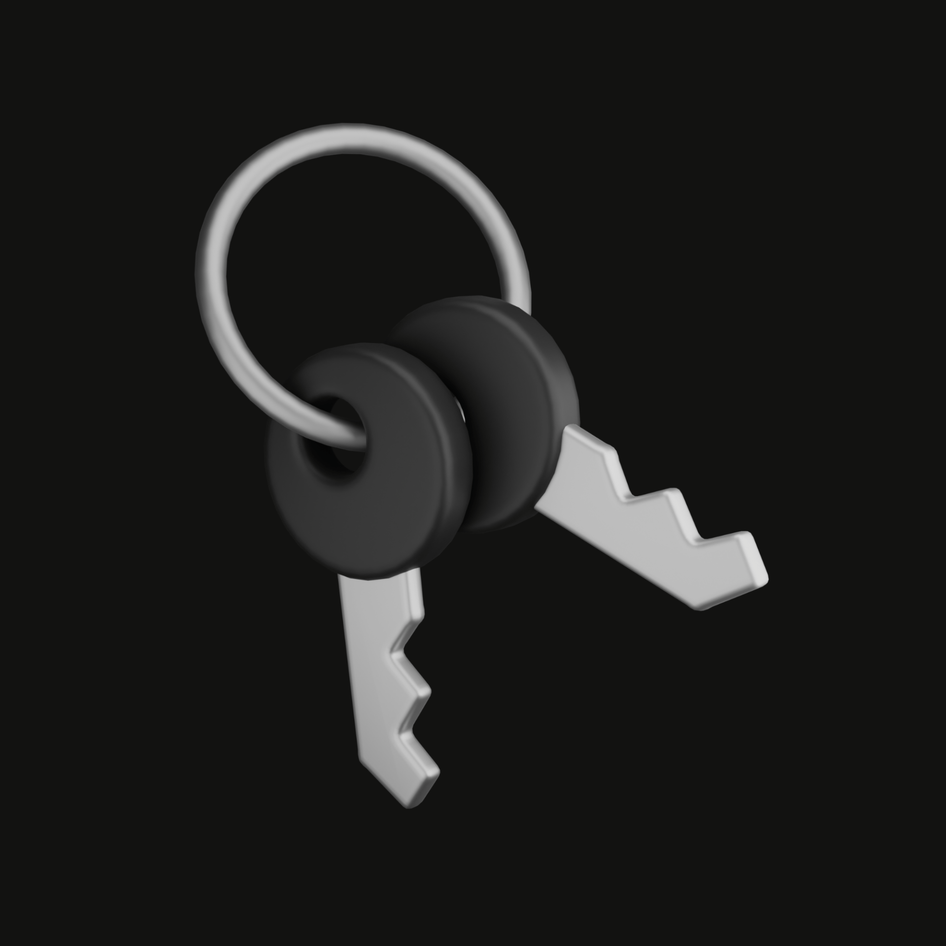 home-key-3d-icon