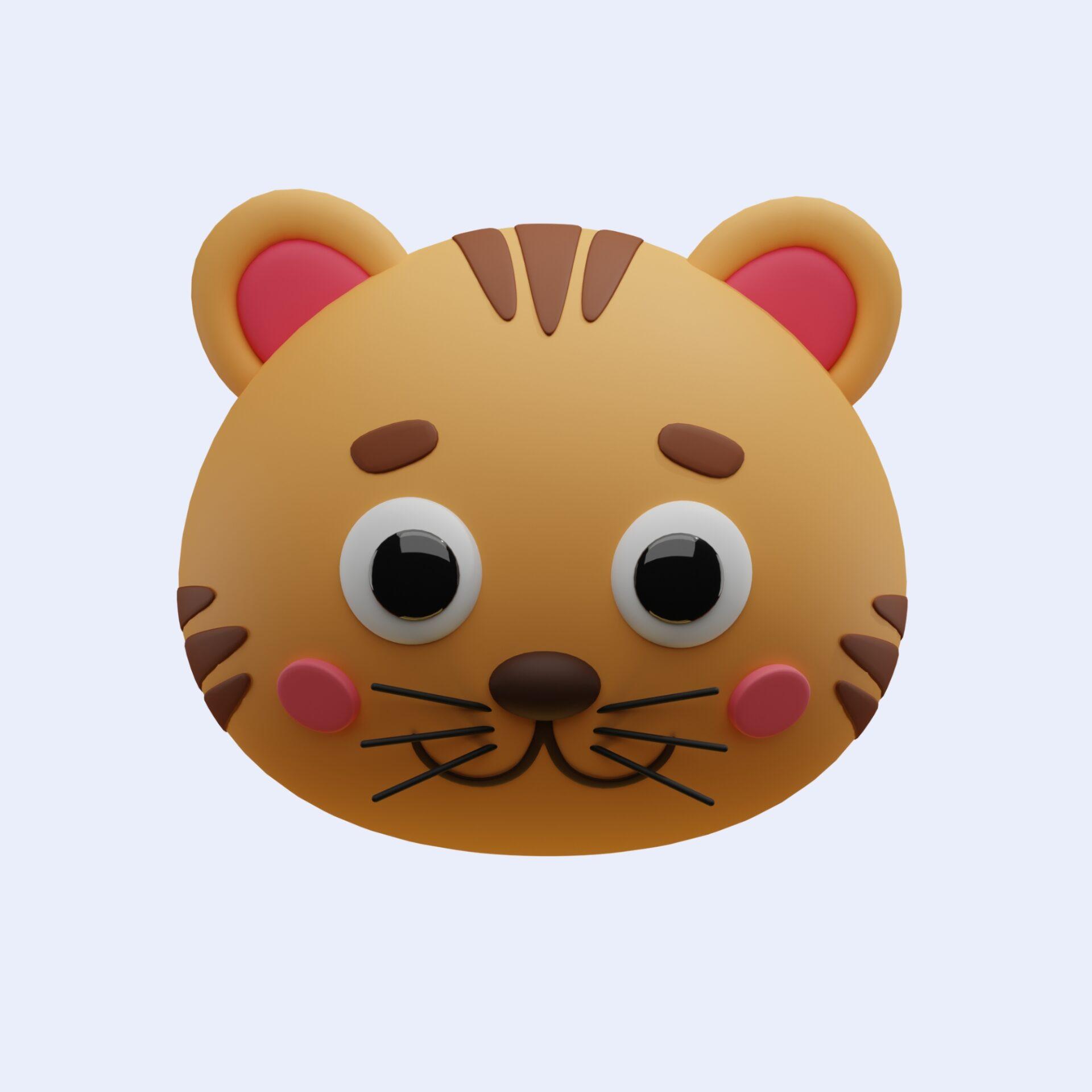 cute-cartoon-cat-icon-minimal-kitty-facehead-emoji-cat-face-cat-head-of-yellow-cat-cat-head-animal-head-3d-icon