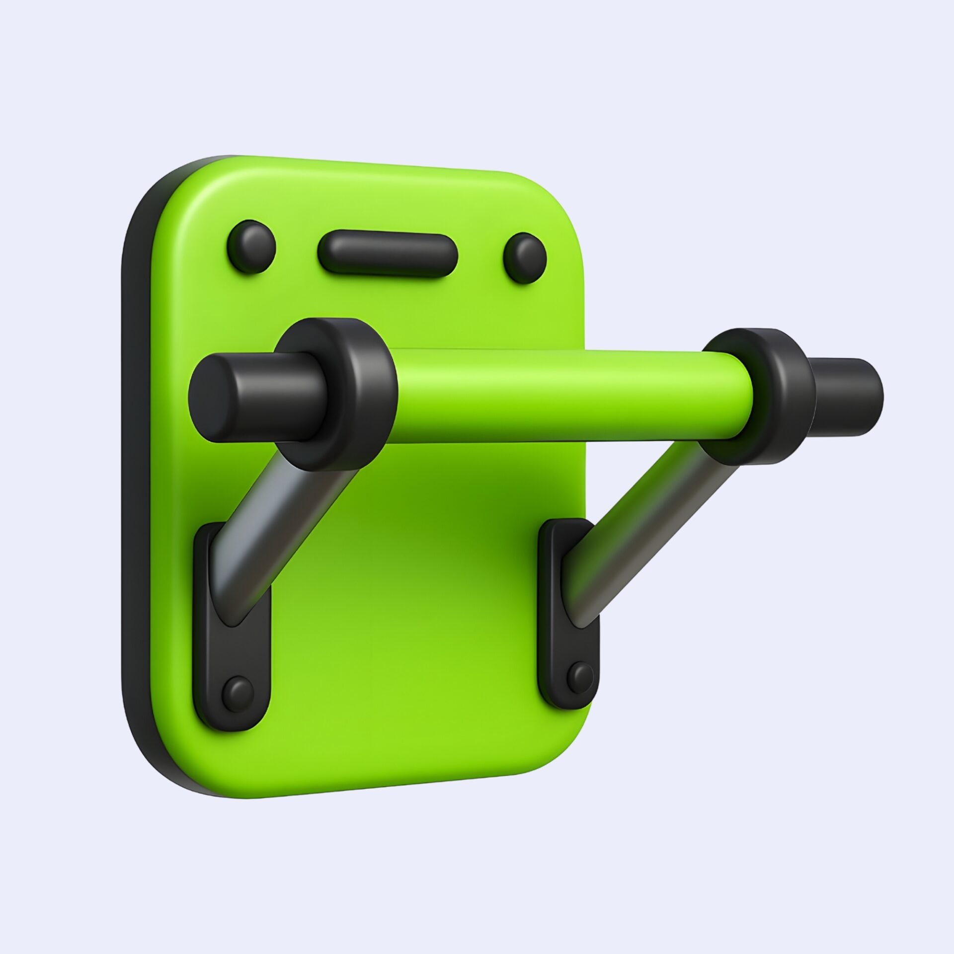 pull-up-bar-3d-icon