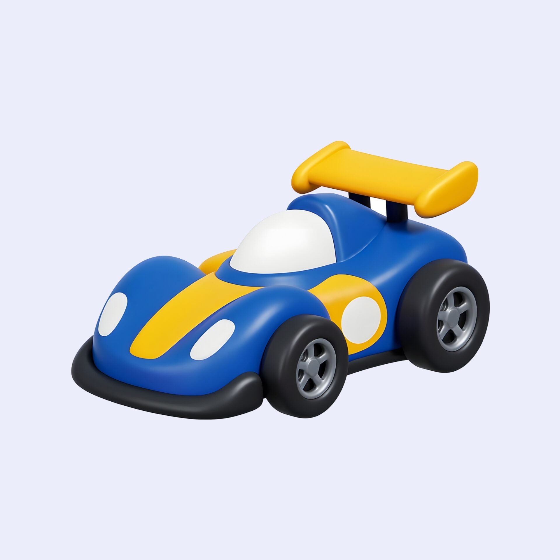 racing-car-3d-icon