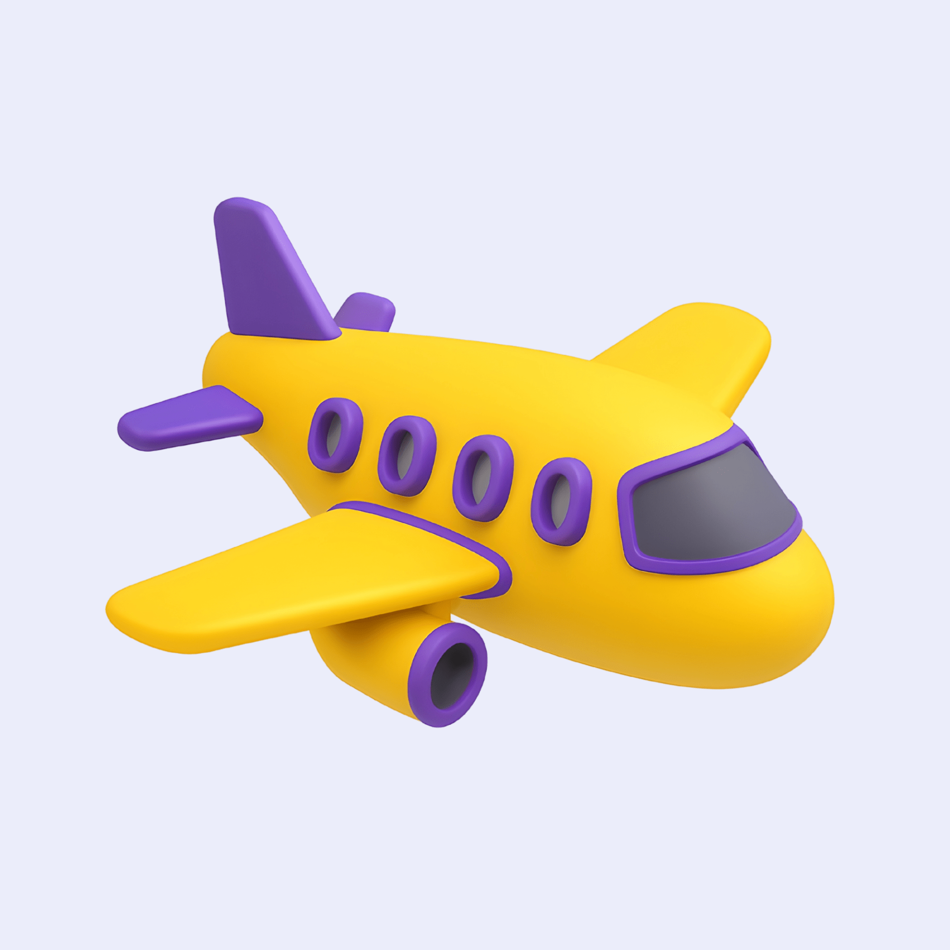 aeroplane-3d-icon