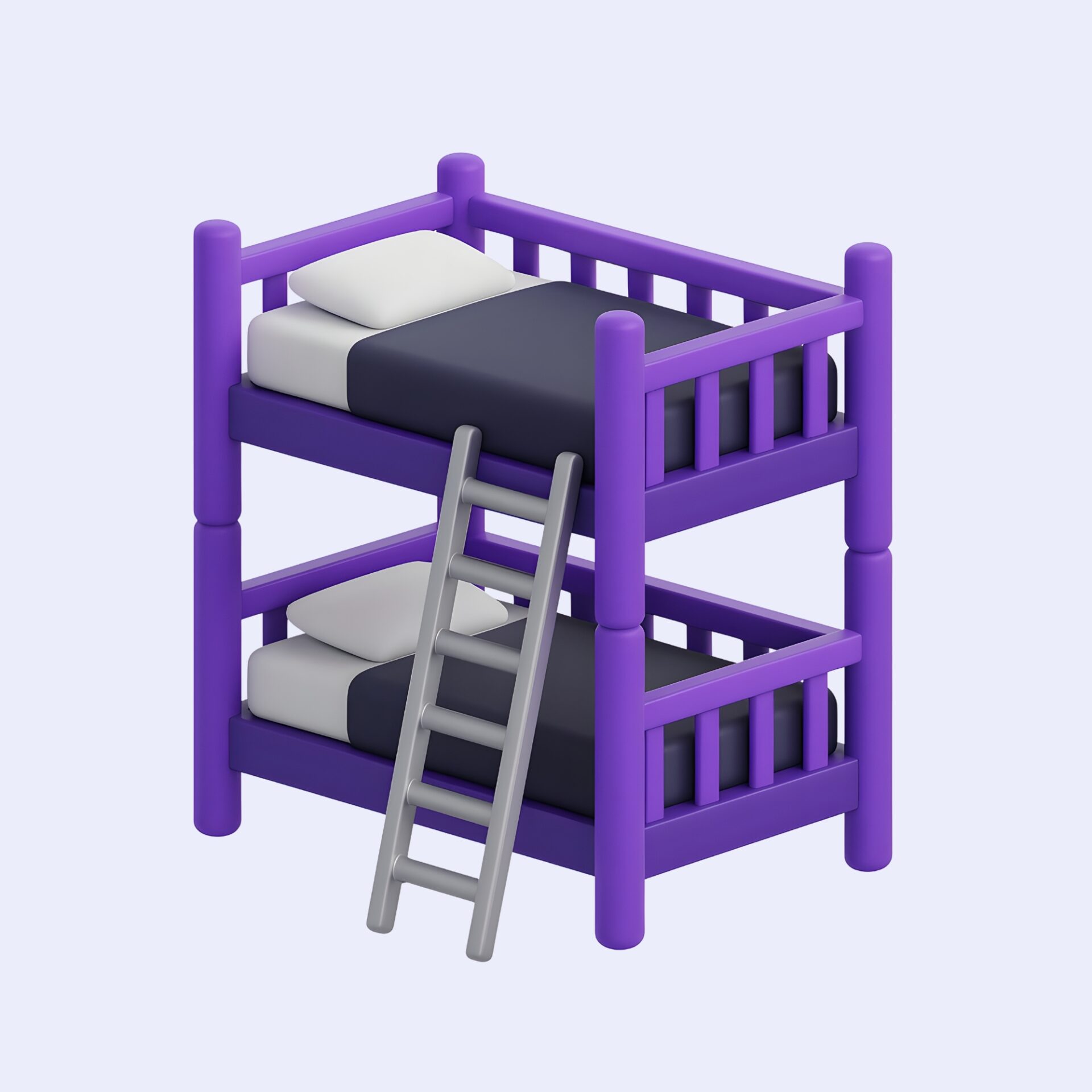 bunk-bed-3d-icon-wooden-bunk-bed-with-ladder-double-bed-kids-bed-children-bed-twin-beds-loft-bed-bedroom-furniture-childrens-bedroom-furnishing-home-decor-home-decoration-household-home-i