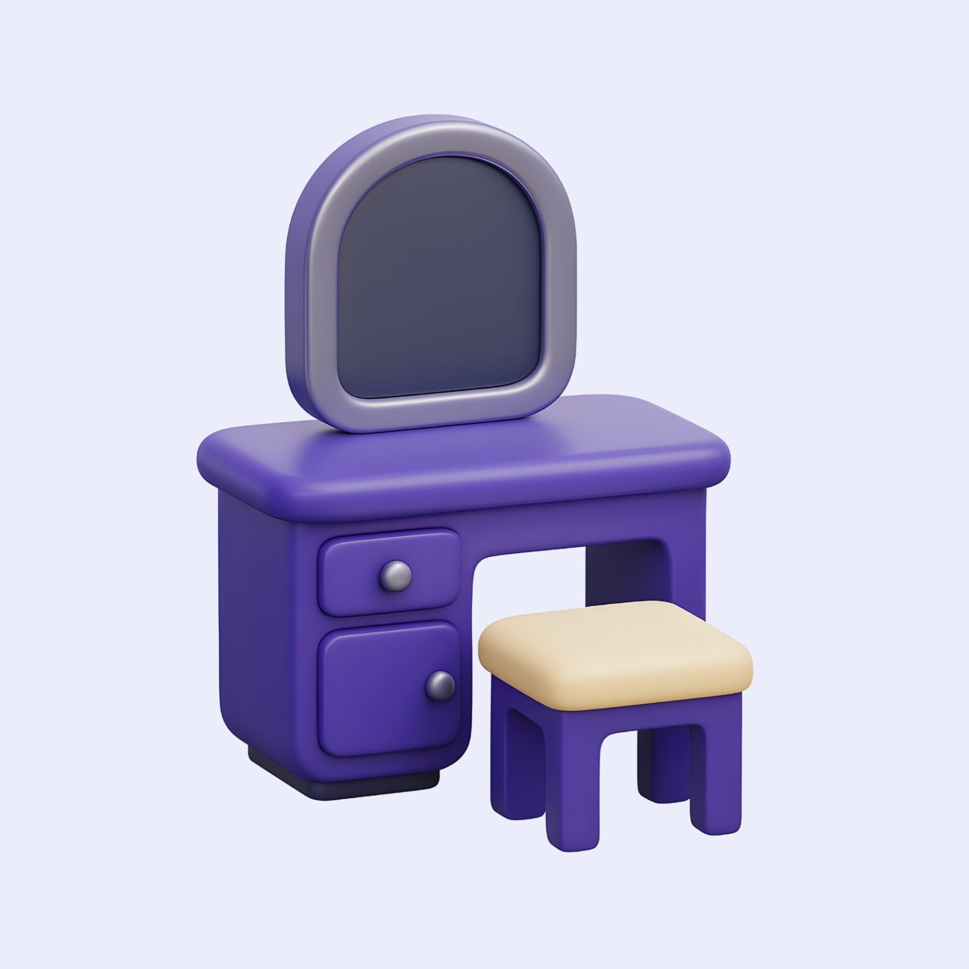 dressing-table-3d-icon