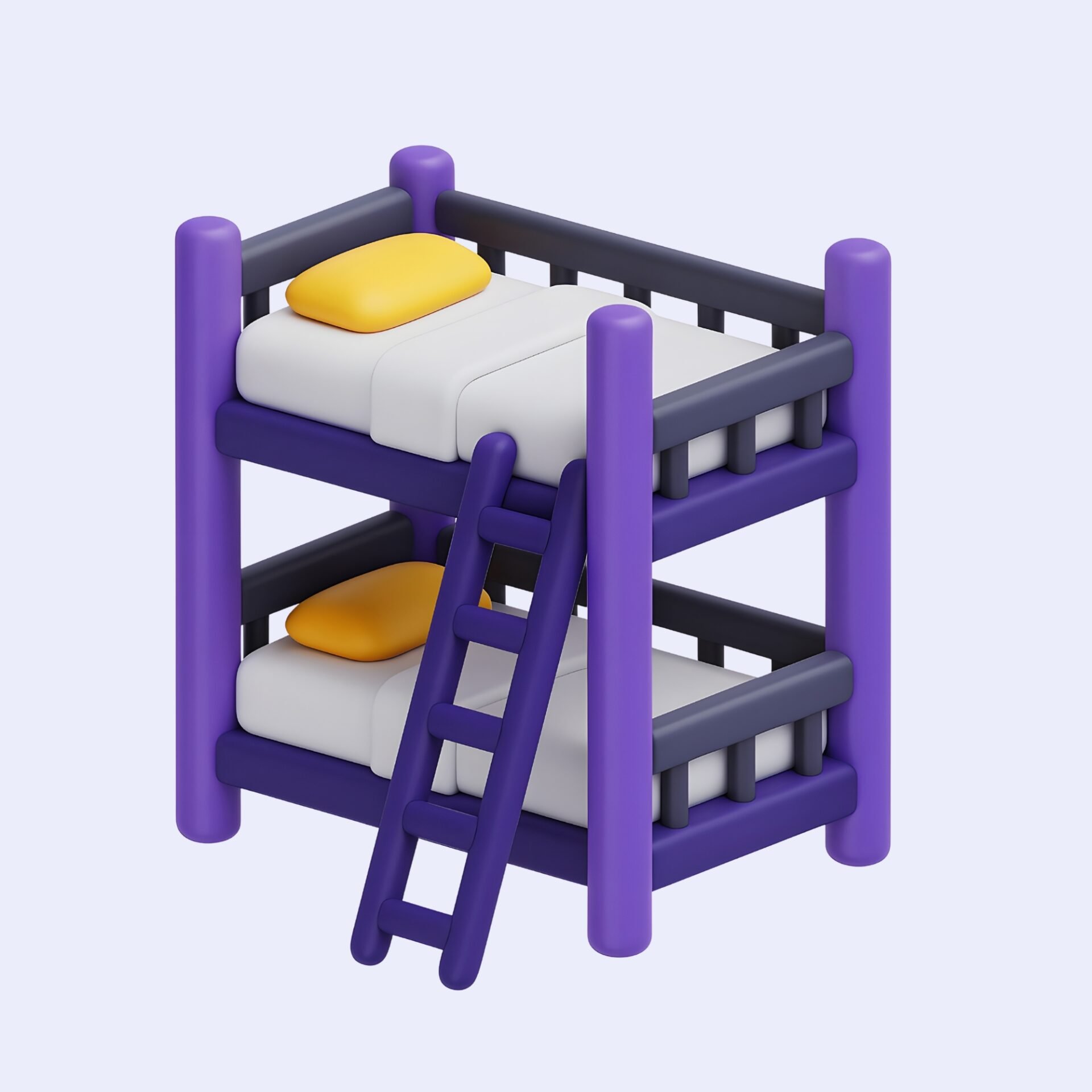 bunk-bed-3d-icon-wooden-bunk-bed-with-ladder-double-bed-kids-bed-children-bed-twin-beds-loft-bed-bedroom-furniture-childrens-bedroom-furnishing-home-decor-home-decoration-household-home-i