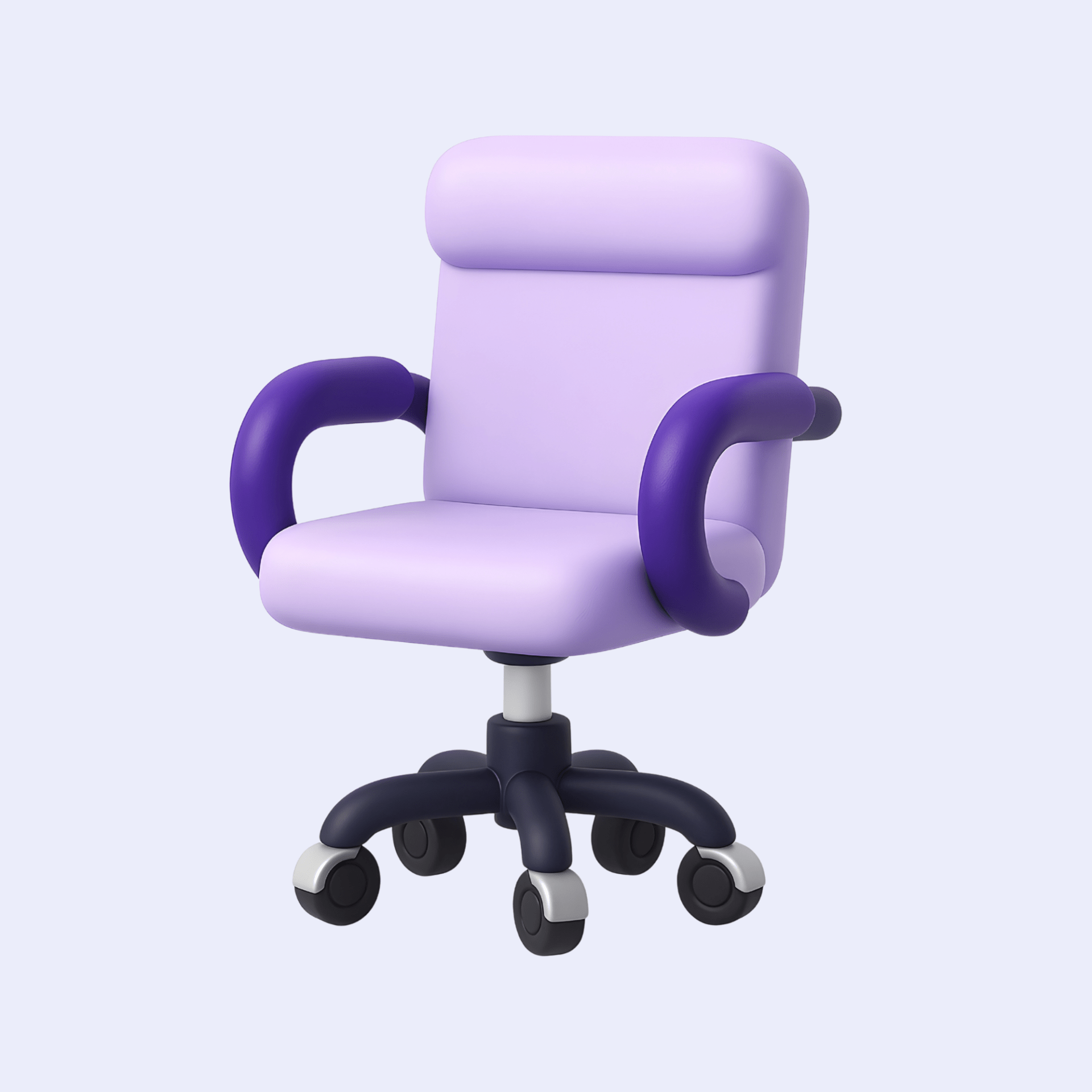 office-chair-3d-icon