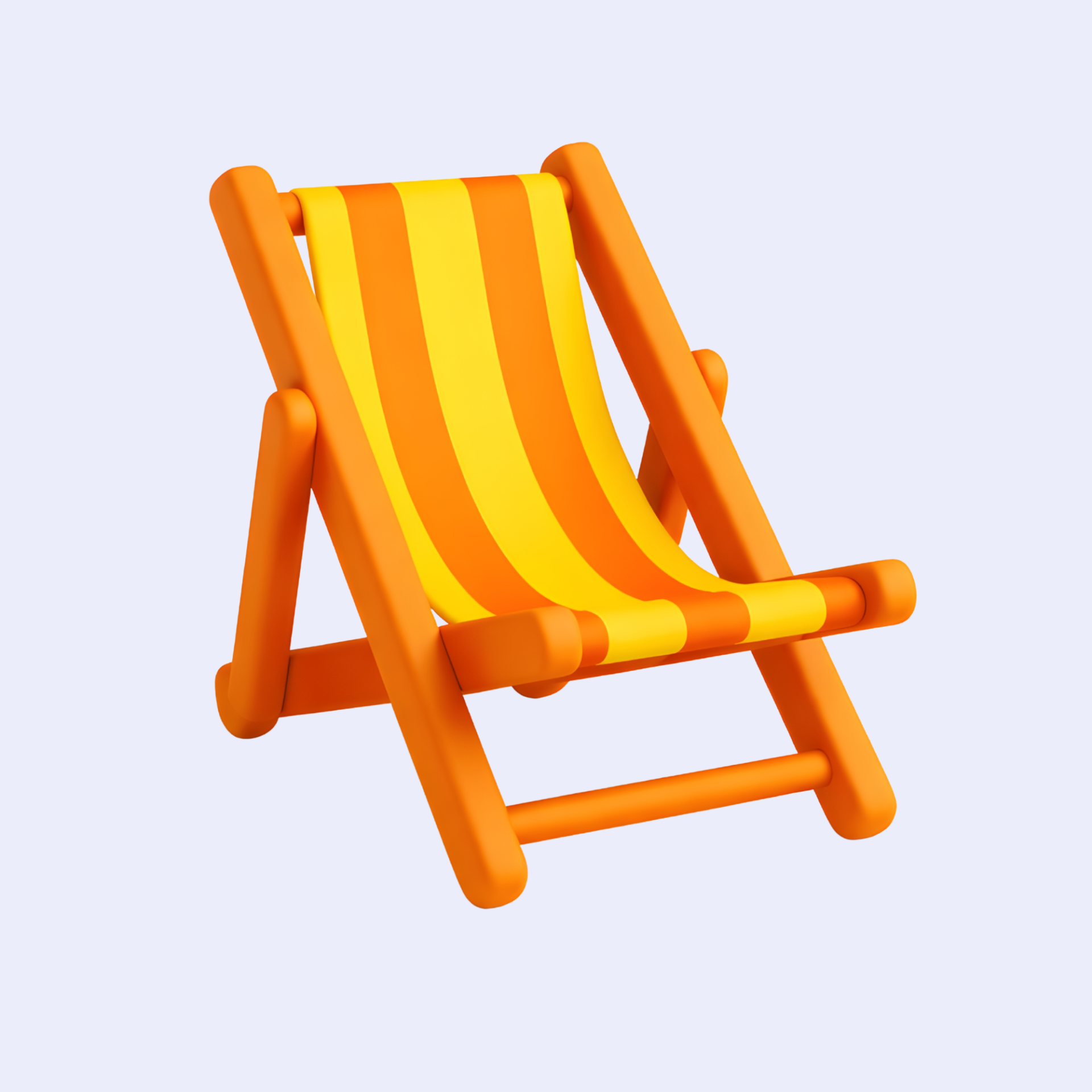 beach-chair-3d-icon