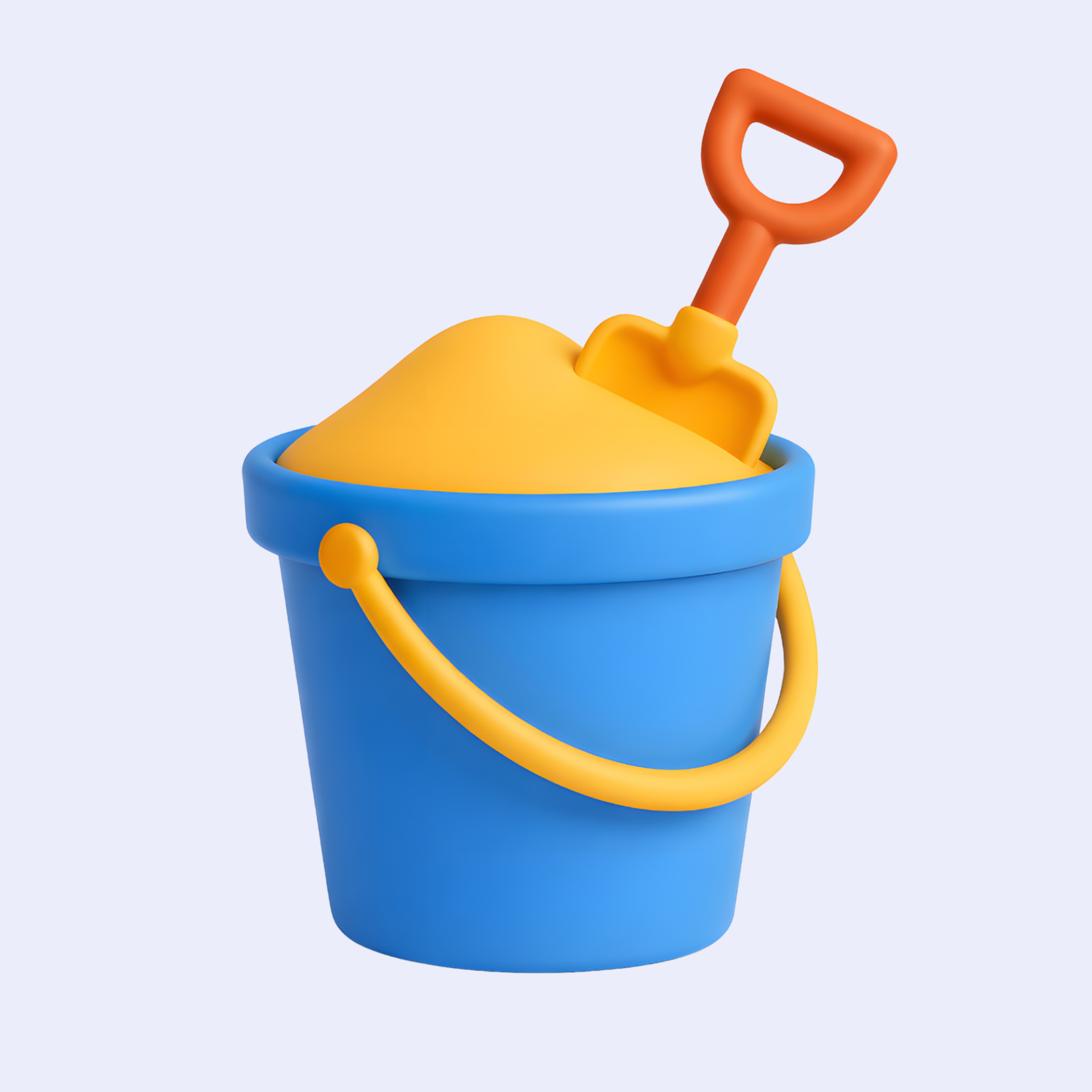 sand-bucket-3d-icon