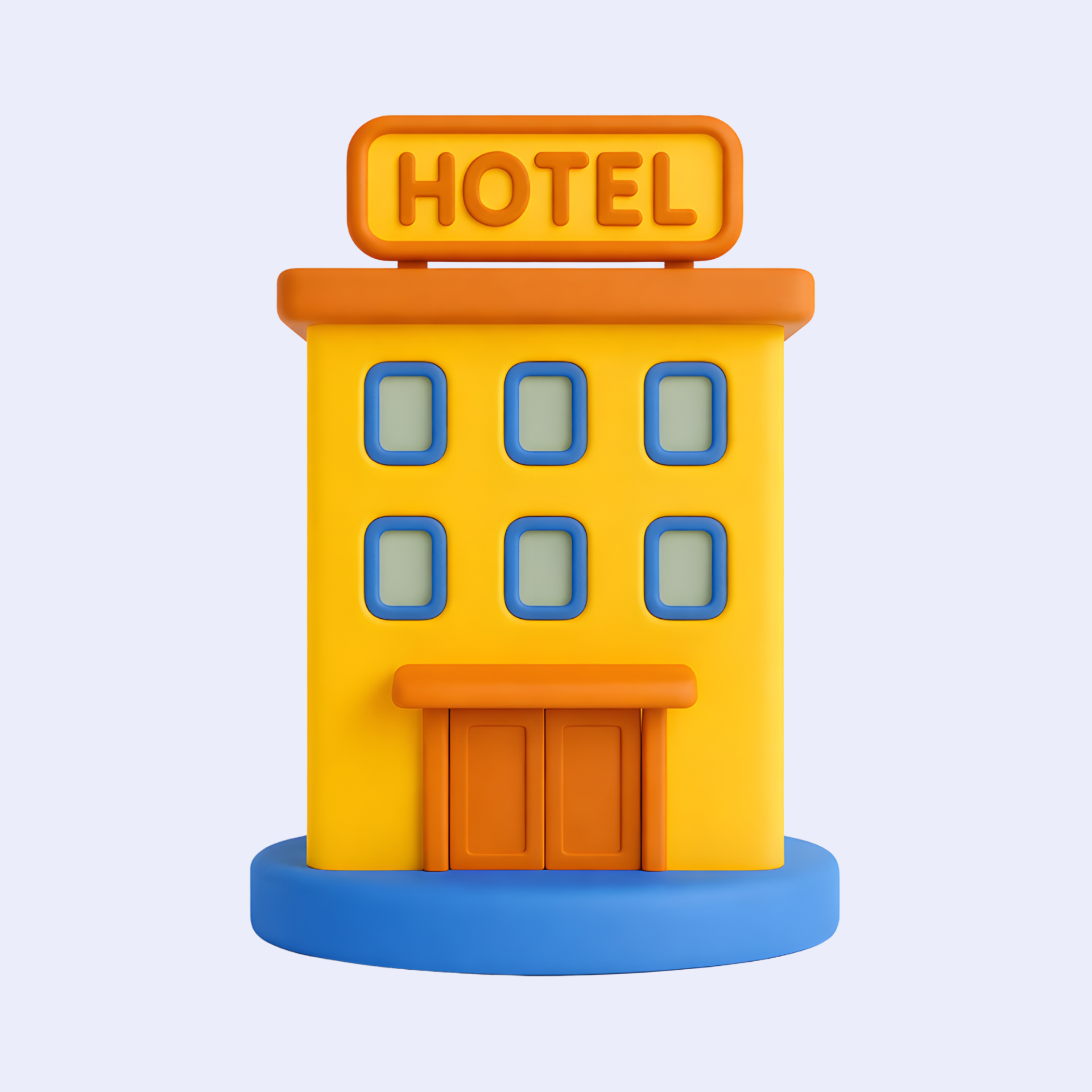 hotel-3d-icon