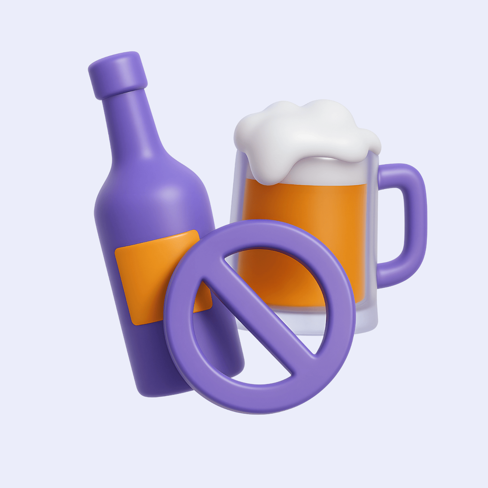 no-alcohol-3d-icon